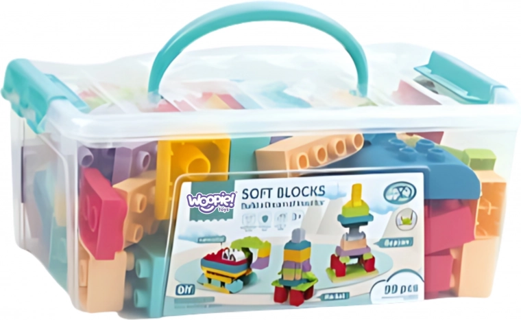 Praktische Box mit Deckel und Griff