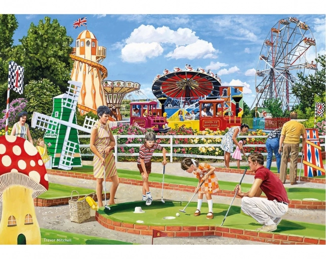 Gibsons Puzzle Kéž bys tu byl 4x500 Stück