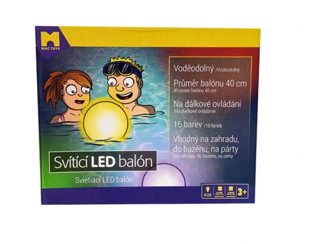 Leuchtender LED Ball