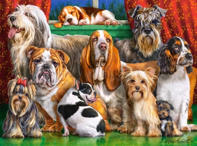 Castorland Puzzle Hundeklub 3000 Teile