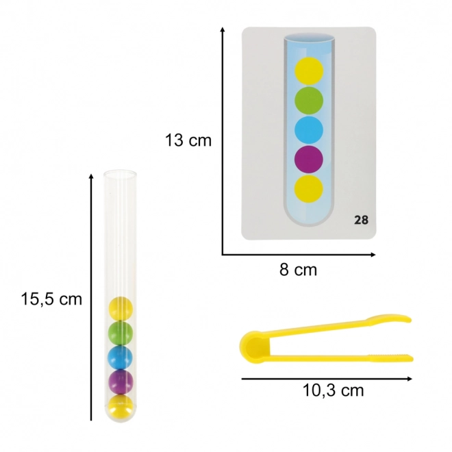 Montessori Farbige Kugel Lernspiel