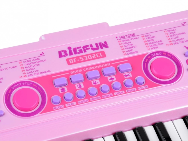 Keyboard mit beleuchteten Tasten von BigFun