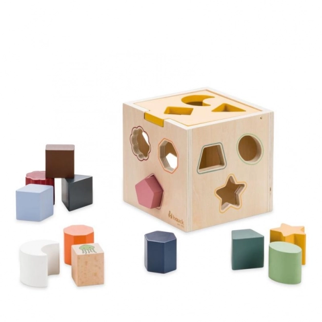 Holzpuzzle Sortierbox