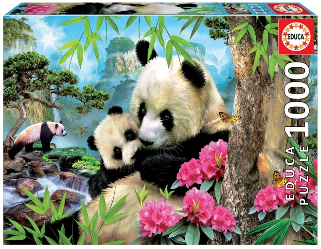 Educa Puzzle Panda mit Baby 1000 Teile