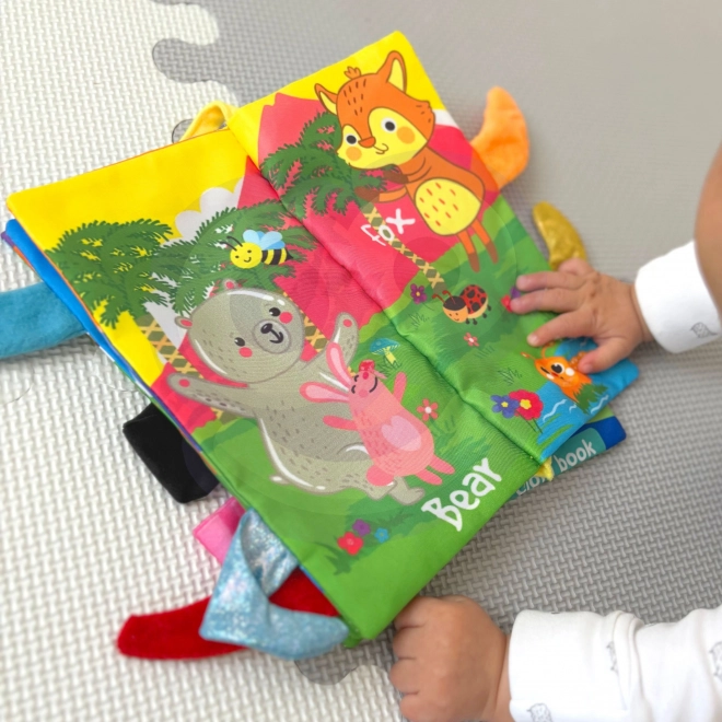 Woopie Baby Buch mit Waldtieren Schwänzen