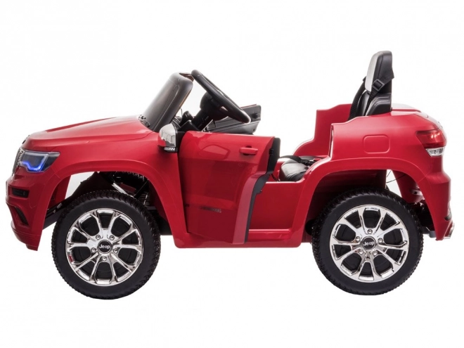 Elektrisches Kinderauto Jeep Grand Cherokee – Lackiert rot