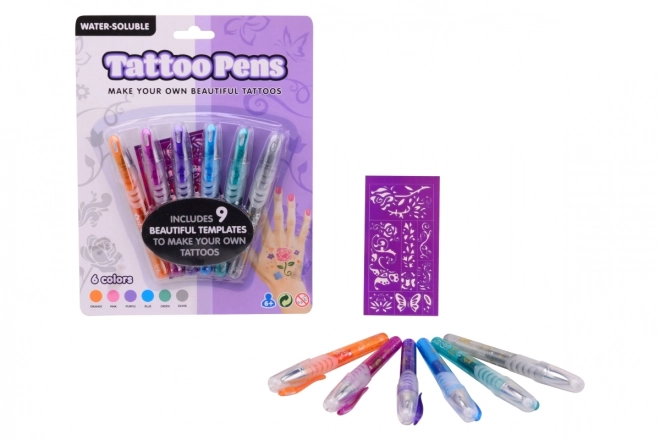 Tattoo-Stifte Set für Kinder