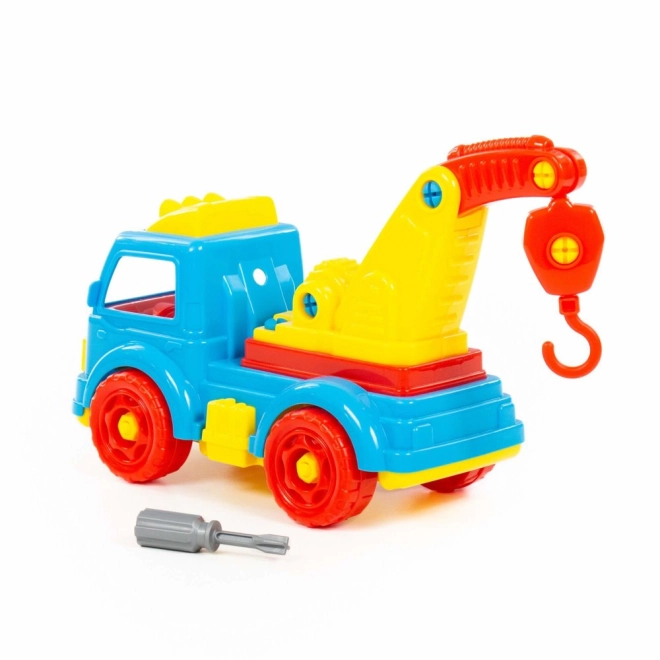 Beweglicher Ausleger mit Haken