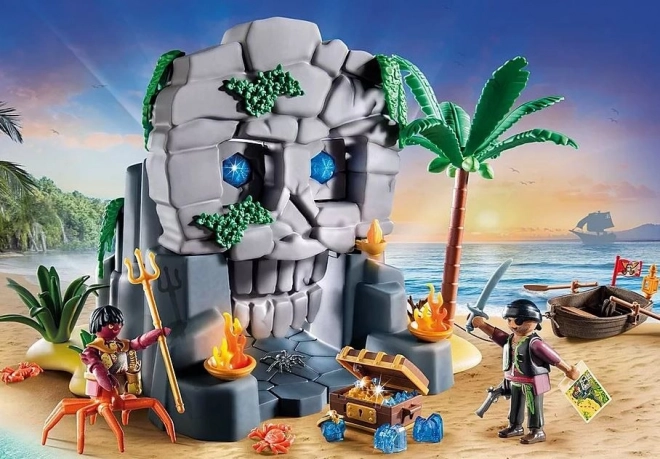 Pirateninsel mit Schädel PLAYMOBIL