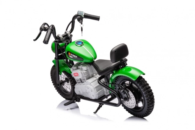 Elektromotorrad für Kinder 36V Grün