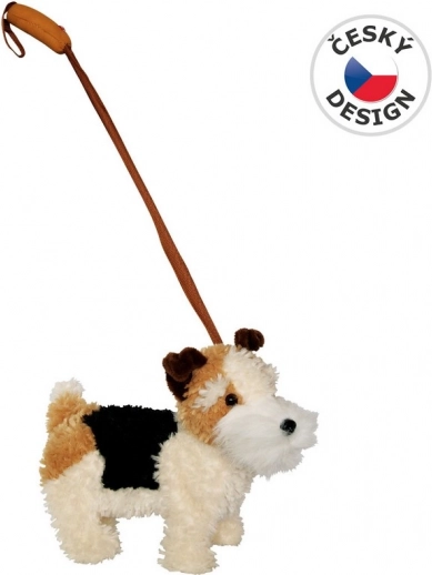 MaDe Foxterrier mit Leine und Geräusche