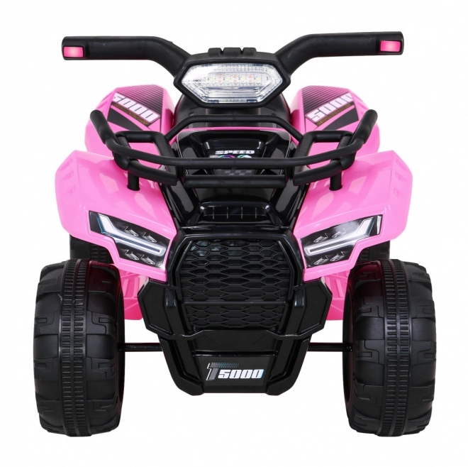 Elektrisches Kinderquad Storm Rosa mit MP3, USB und LED