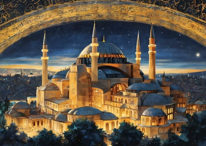 Puzzle Hagia Sofia mit 1000 Teilen