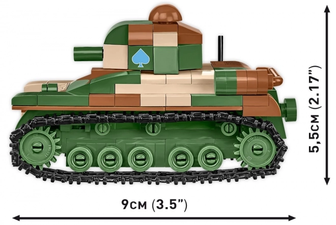 Renault R-35 Panzerset aus Bausteinen