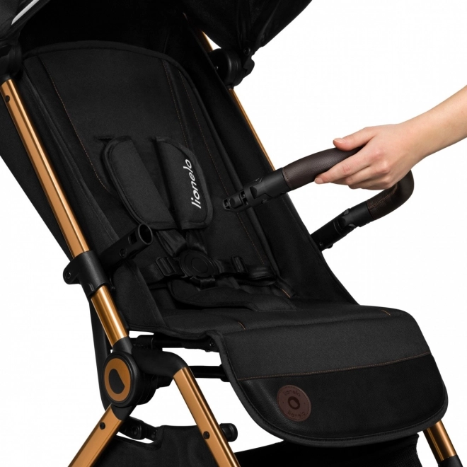 Lionelo Cloe Kinderwagen Schwarz Onyx