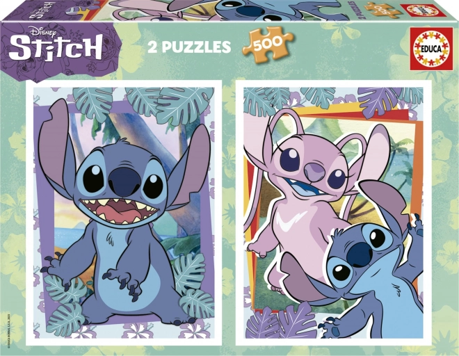 Educa Puzzle Stitch 2x500 Teile