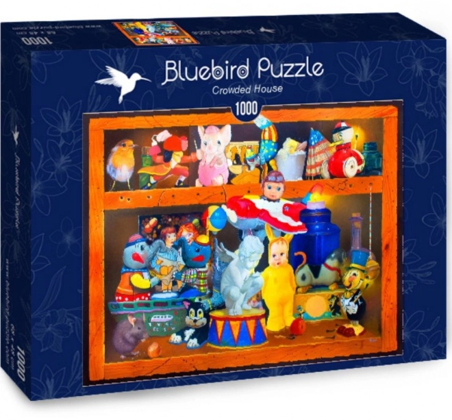 Bluebird Puzzle Überfülltes Haus 1000 Teile