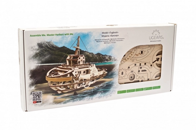 3D Holzpuzzle Schlepper von Ugears