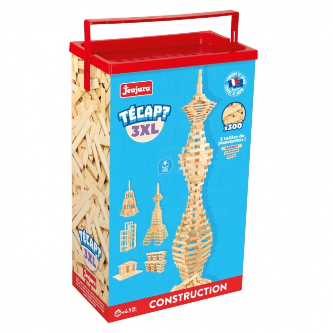 Jeujura Holz-Baukasten Técap 3XL – 300 Teile