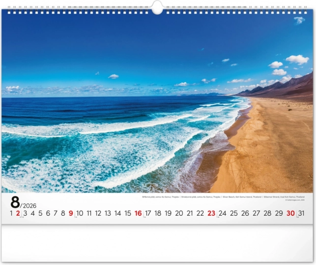 Wandkalender Meer 2026