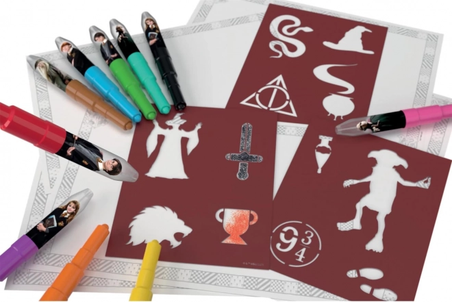 Kreativset mit Blasstiften Harry Potter
