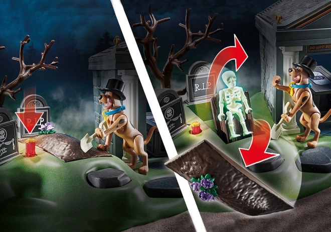 Scooby-Doo Abenteuer auf dem Friedhof Spielfiguren-Set