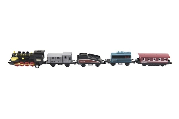 Lokomotive und Waggons Set für Kinder