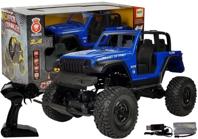 Ferngesteuertes Offroad Auto Blau