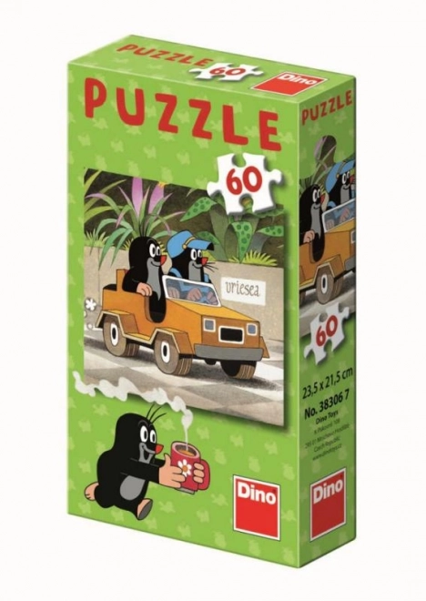 DINO Puzzle Der kleine Maulwurf und Kamille 60 Teile