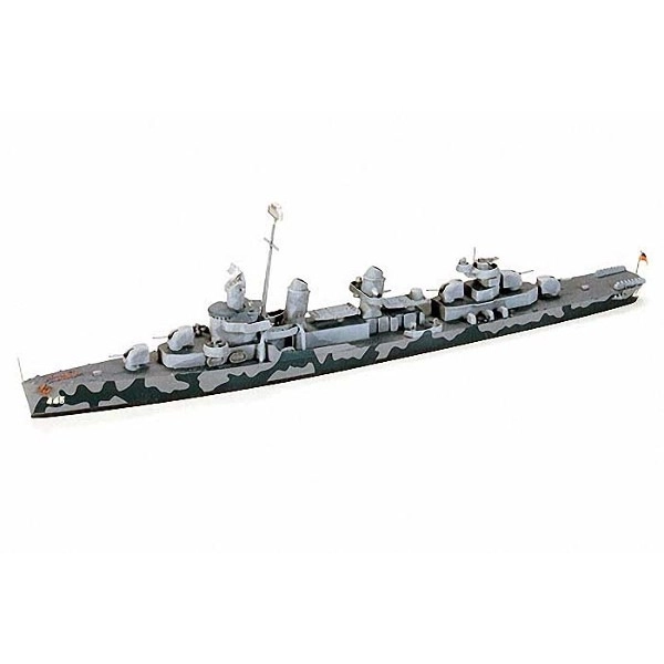 Plastikmodellbausatz USN DD445 Fletcher