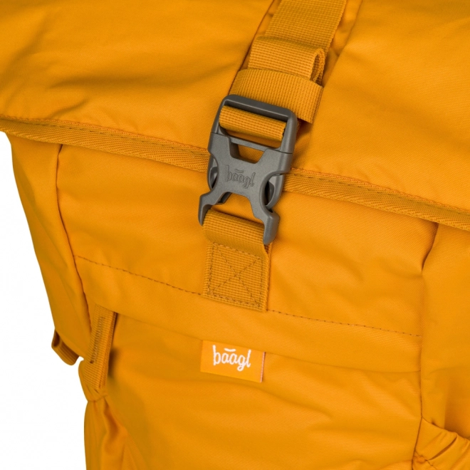 Baagl Roll Rucksack Gelb