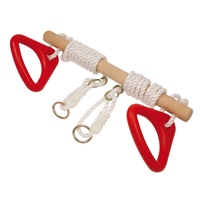 2-in-1: Schaukel und Reck mit sicherem Griff