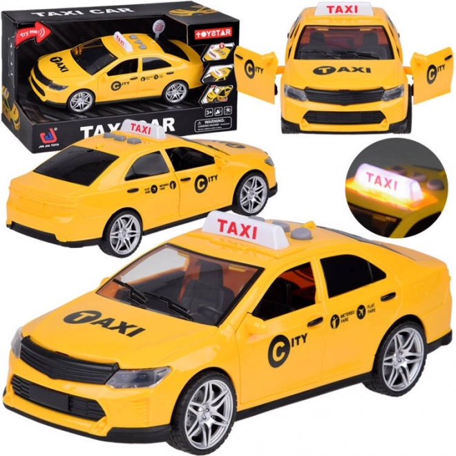 Taxi Spielzeugauto mit Sound und Licht