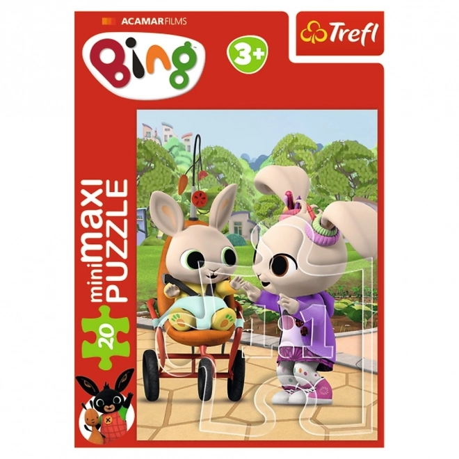 Mini-Puzzle Bing und Freunde