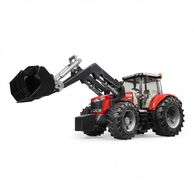 Bruder Traktor Massey Ferguson mit Frontlader