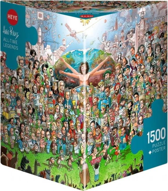 HEYE Puzzle Legenden aller Zeiten 1500 Teile