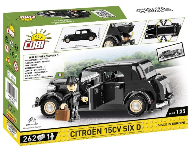 Citroën 15CV SIX D Modellbau Set