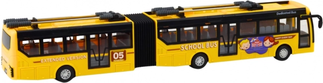Ferngesteuerter Gelenk-Schultrolleybus 1:32 Gelb