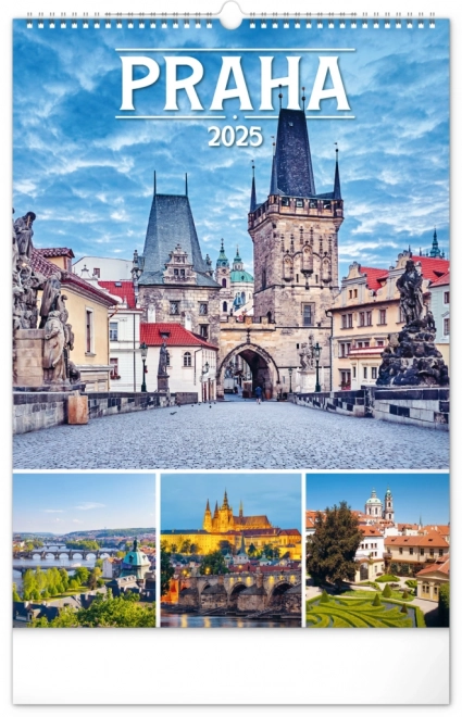 Wandkalender Prag 2025