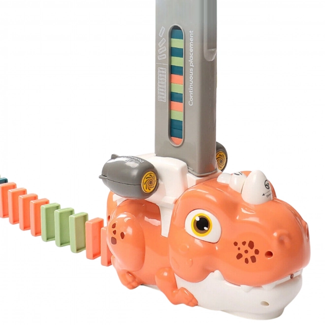 Elektrische Lokomotive Dino Domino Woopie