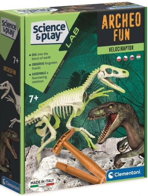 Clementoni Science&Play: ArcheoFun Velociraptor