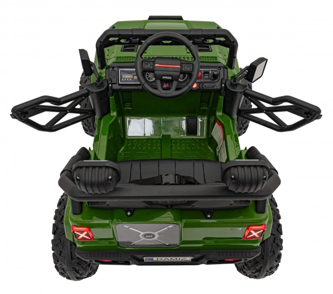 Grünes Offroad-Kinderfahrzeug