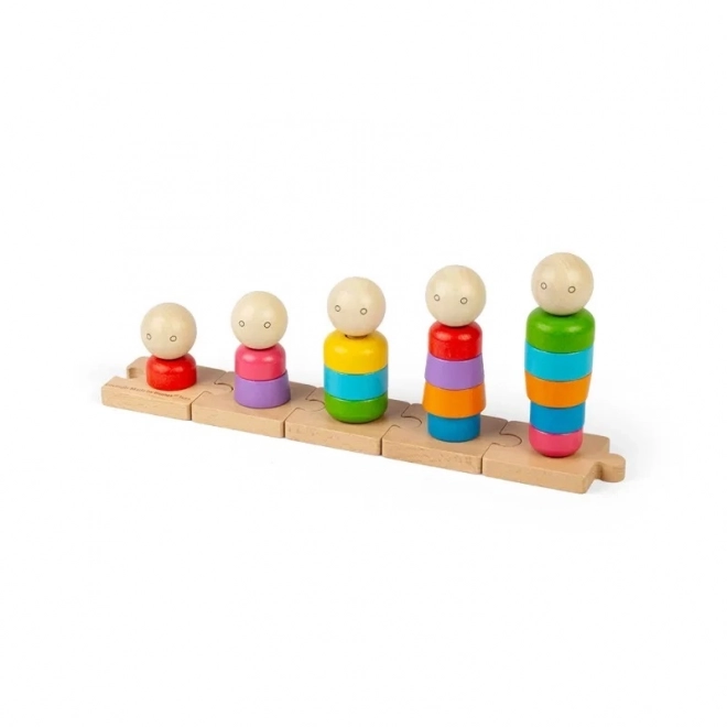 Steckbare Regenbogenfamilie