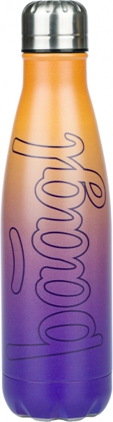 Thermo-Flasche Gelb-Lila 500 ml