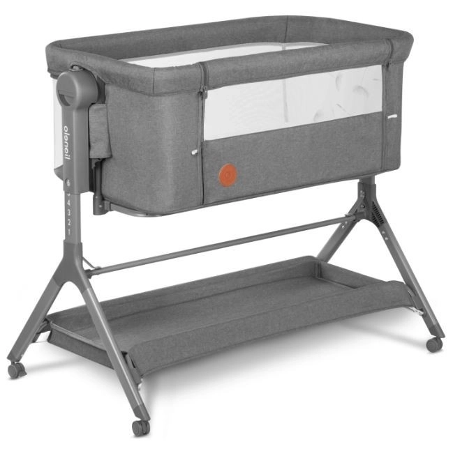 Babybett Leonie Plus Grau Stein