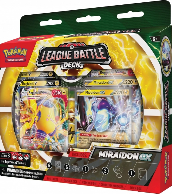 Miraidon EX und Regieleki VMAX League Battle Deck Set