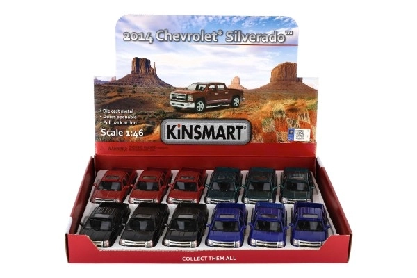 Kinsmart Chevrolet 2014 Silverado Spielzeugauto