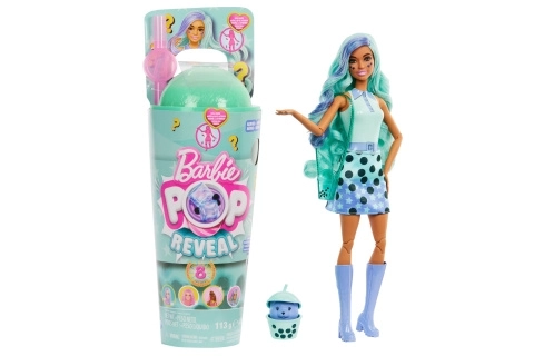 Barbie Pop Reveal Puppen - Grüner Tee Bubble Tea