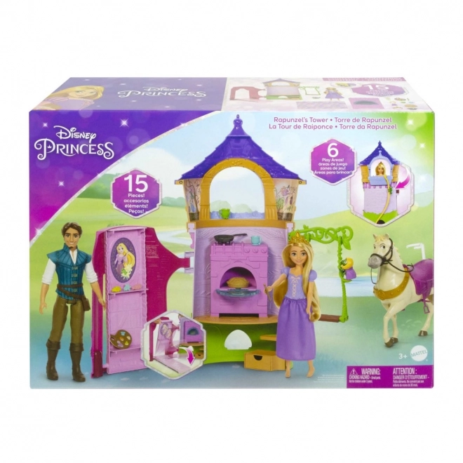 Spielset Turm mit Puppe Cinderella