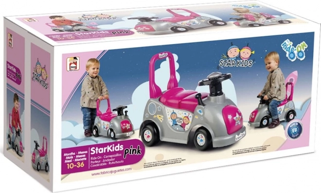 Chicos 3-in-1 Laufrad Star Kids Rosa